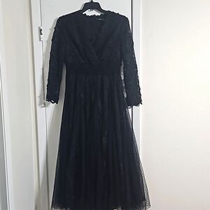 Markat Lace Black Dress Size 12